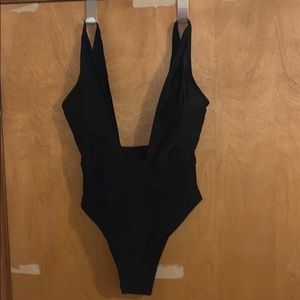 One Piece Black Swimsuit